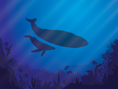 In the Deep aquatic design environment illustration