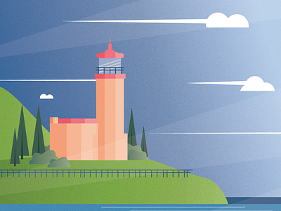 Cape Disappointment design environment illustration