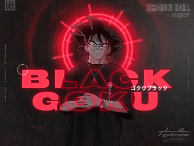 black goku x gbnslbn — dragon ball