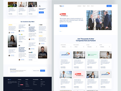 Customers-Clients casestudy clients customer customer experience customer service customers feedback landing page design portfolio review saas landing page satisfaction support ui ux website design