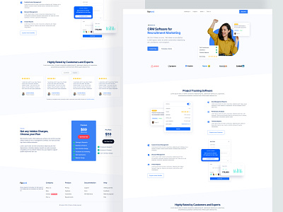 SAAS Product Landing Page application ecommerce features hero banner hero section landing page landing page design landingpage product design product page saas landing page saas website service design services site ui ux website website design