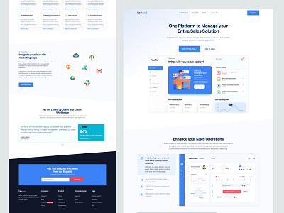 SAAS Web Application landing page application cta digital marketing agency feature features hero section heroes landing page design marketing agency saas landing page saas website series services software ui ux web design website website design