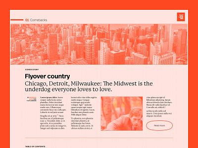Flyover country comebacks images red type web web design website website design