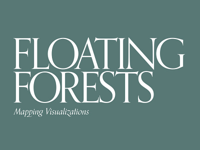 Floating Forests branding citizen science design green type typography ui ux web web design website zooniverse