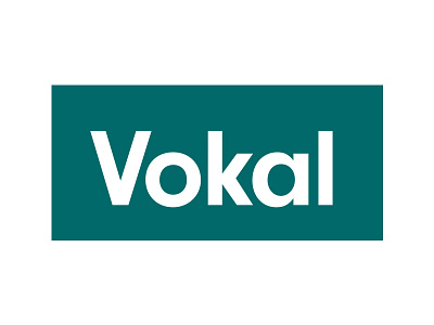 Vokal's new identity branding identity logo vokal