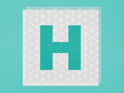 hhhhhhhhello h logo texture triangles
