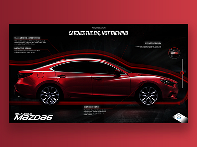 Mazda 6 automotive car design interace mazda productdesign ui