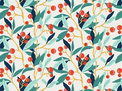 Pattern Strawberry tree