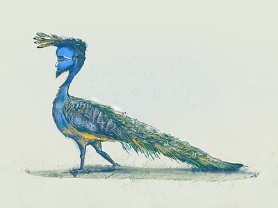 Peacock Man