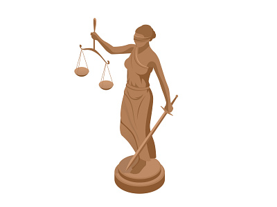 Law and justice conept. Symbol of law and justice.