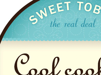 Cool Cookie boutique cookies packaging sweet