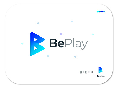 B + Play Media Logo Branding | B Logo Letter | Media Logo abstract app logo design art direction b icon b letter brand identity branding creative gradient illustration logo design logo mark media logo modern logo play button technology typography vector