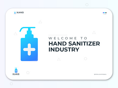 Hand Sanitizer Logo Branding abstract agency app logo app logo design brand identity branding company corporate creative design digital graphics icon design icon logo icon logo branding logo branding logo design logo mark modern logo typography