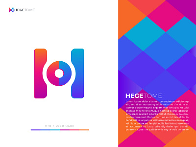 HegeTome Logo Design | HO Logo Mark ( unused ) abstract agency app logo design brand identity branding branding design colorful logo corporate creative gradient h letter logo ho logo mark logo branding logo design logo design branding logo designer logo designs modern design modern logo typography