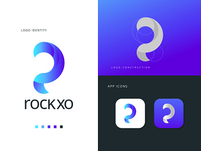 Rockxo Logo Branding R Modern Logo Mark By Freelancer Iqbal Logo Designer On Dribbble