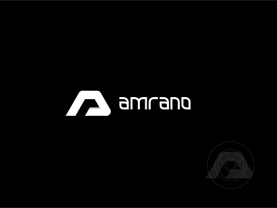 Amrano - A Typeface - A Modern Letter Logo Mark - Modern Logo a logo a logo design a typeface abstract app logo design black brand identity branding creative logo branding logo design logo designer modern a logo modern design stationery stationery design typography unique logo white