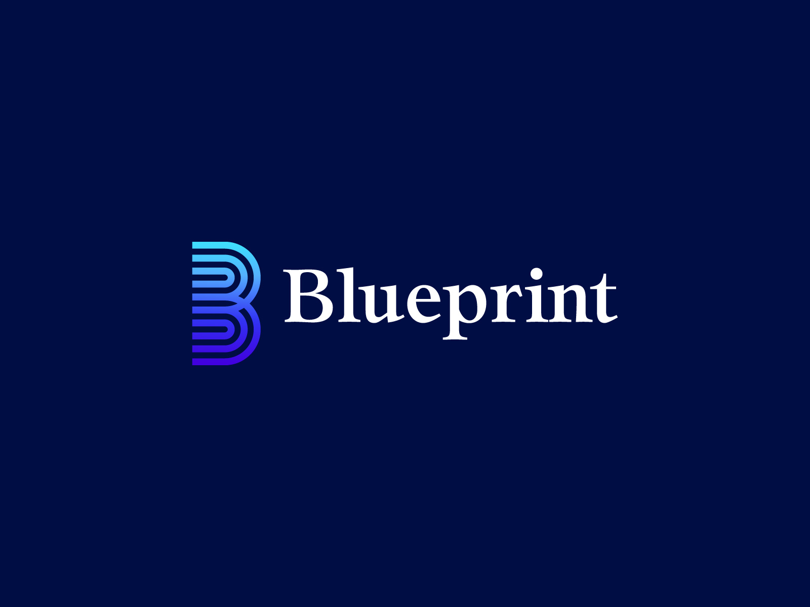 Blueprint.io - B letter logo design - Client work by Md Iqbal Hossain ...