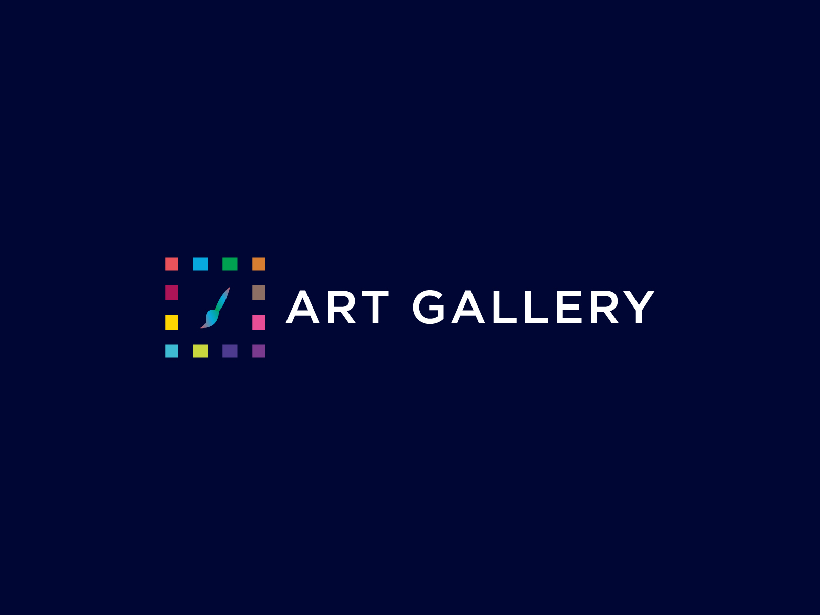 Art Gallery Logo Design Concept By Freelancer Iqbal On Dribbble