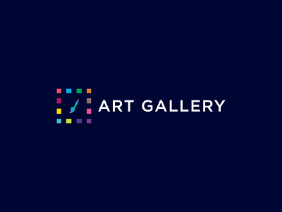 Art Gallery Logo design concept