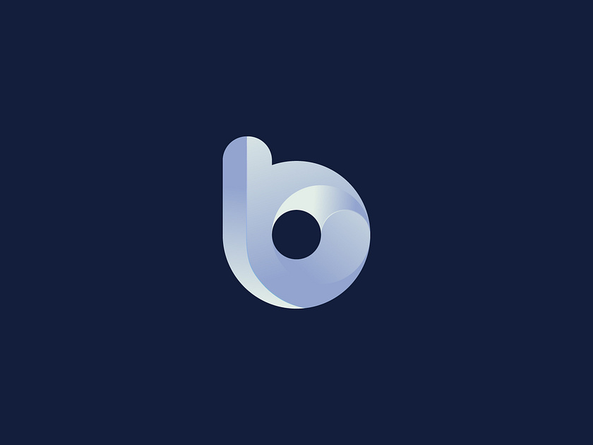 B modern letter logo design concept - B logo by Freelancer Iqbal on ...