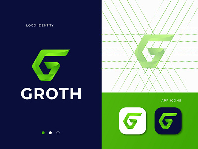 G modern letter logo design app app logo design branding corporate design flat g letter g letter logo g logo g modern logo icons identity illustrator logo logo design logo designer logotype modern logo typography vector