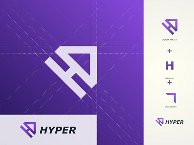 Hyper Logo Branding | Marketing Logo Concept with Letter H