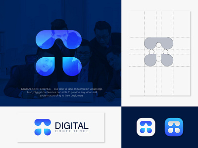Digital Conference Logo Branding  | Apps Logo Branding | IOS App