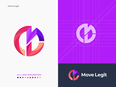 Ml Logo Mark Designs Themes Templates And Downloadable Graphic Elements On Dribbble