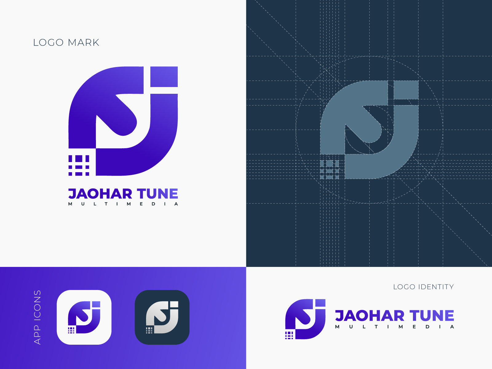 Dribbble Jaohar Tune Multimedia Youtube Channel Logo Design Modern Logo Mark Png By Freelancer Iqbal Logo Designer