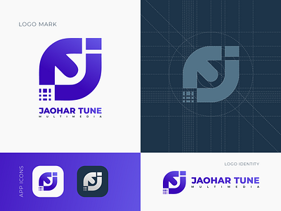 Jaohar Tune Multimedia - Logo Design - Modern Logo Mark