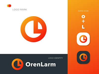 OL modern digital logo design - Modern logo mark 2020