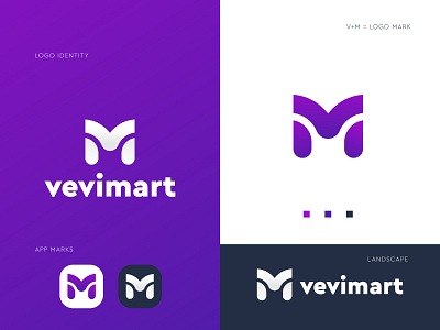 VM Modern letter logo concept - Modern Logo Design