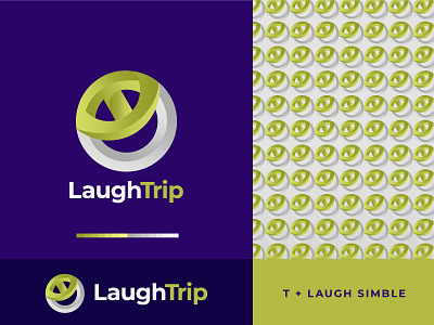 LaughTrip Modern Logo Design Concept - T + Laugh Logo best logo best logo design best logo designer best logo designer in dribbble branding design dribbble dribbble best shot graphic design logo logo branding logo design logo designer logo designs logotype modern logo modern logo design typography vector website logo