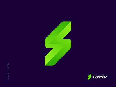 S Modern Initial Letter Logo Design Concept - Unused