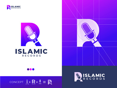 Islamic Records Logo - Music Logo - Records Studio Logo app logo best logo designer best logo designer in dribbble brand identity company logo company logo design corporate logo creative logo design dribbble logo logo branding logo design logo designer logo trends 2020 logotype modern logo music logo typography vector