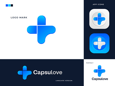 Capsulove Logo design - Capsule logo - Medicine logo - Medical l apps best logo designer best logo designer in dribbble brand identity branding capsule logo company logo design doctor logo icons logo logo design logo designer logo trends 2020 logotype medical logo medicine logo modern logo typography vector