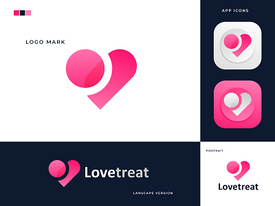 Lovetreat Logo Design - Medicine Logo - Medical Logo