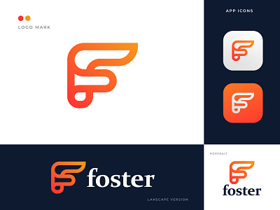 F Initial minimal logo design - Minimalist logo design