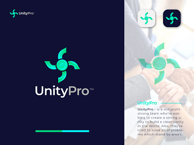UnityPro - Logo Design - Non-Profit Logo Concept