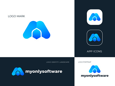 M Modern Software Logo Design - Software App Logo Mark by Freelancer ...