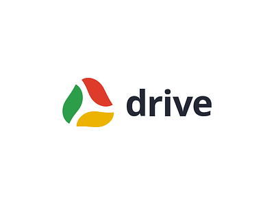 Drive Logo Exploration - Drive Logo Mark abstract app brand identity branding clean concept creative design drive google google drive icon logo logo design logo designer logo trends 2021 logotype rebranding redesign typography