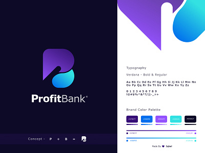 PB Bank Logo Design for ProfitBank - Modern Logo Design abstract app bank bank logo banking brand identity branding business logo clean company logo corporate design icon logo logo design logo designer logo trends 2021 modern logo typography vector