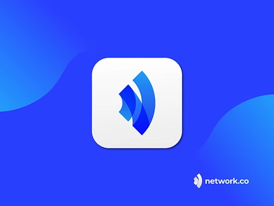 N Modern Network Logo Design - Network Logo Mark abstract app app logo app logo design app logo mark brand identity branding design flat icon logo logo branding logo design logo designer modern logo network app logo software logo typography vector