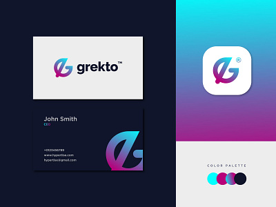 G Modern Business Company Logo - G Logo Concept abstract app brand identity business logo creative design flat icon lettermark logo logo design logo designer logotype modern logo ui ux vector web