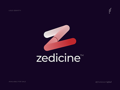 Z medical letter logo design - Clinic Logo abstract brand identity branding capsule clinic logo design doctor logo logo logo design logo designer logo trends logo trends 2021 logotype medical logo minimal minimalist typography vector z letter logo z logo