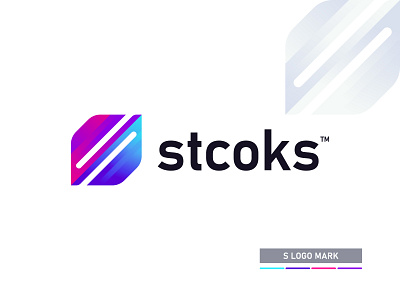 S Modern Stock Memory Logo Design - S logo mark