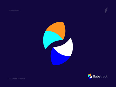 S Abstract Logo Design Concept