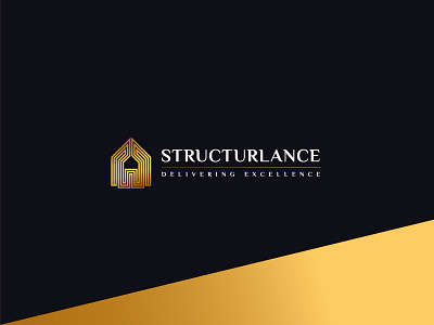 Structurlance Logo Design - Civil Engineering Logo Design app brand identity branding construction company construction logo consultant logo corporate design icon logo logo design logo designer logo trends 2021 modern logo real estate real estate agency real estate branding real estate logo typography vector