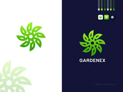 Floral Logo Design - Organic Floral Gardening Logo app branding design dribbble best logo floral floral design florals flower freelancer iqbal green growth icon leaf logo logo branding logo designer modern logo organic plants vector