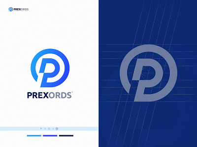 P+O Letter Logo - Modern Logo Design - PO Logo Exploration